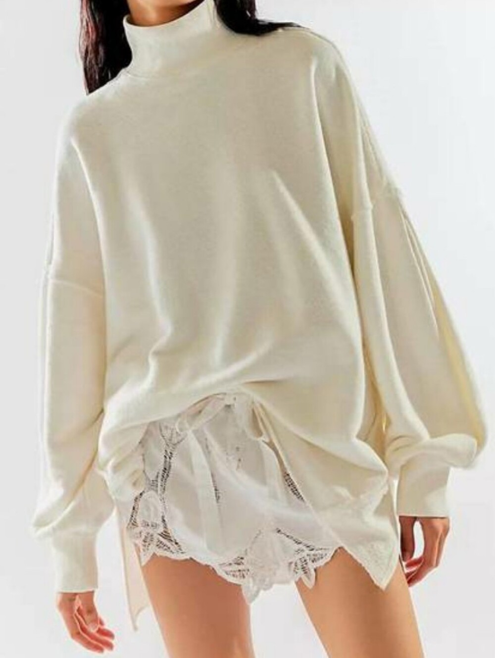 Free People We The Free Wonderful Pullover In Coconut Milk